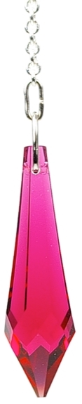 PENDULE SWAROVSKI 24 FACETTES BORDEAUX MA