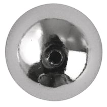 Lot de 22 perles - Argent - 10 mm Ø