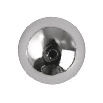 Lot de 240 perles - Argent- 2,5 mm Ø