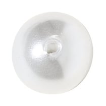 Lot de 64 perles nacrées - Blanc - 8 mm Ø