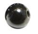 4 Perles hematite - 10mm - acier inoxydable