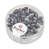 Perle Verre Triangle Perle Verre Triangle Anthracite