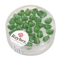 Perle Verre Triangle Vert Mai Perle Verre Triangle Vert Mai