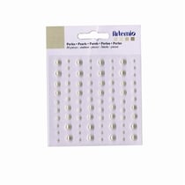 PERLES MINI X80 ADH BLANC