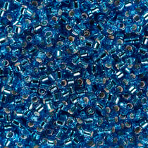 Perles Miyuki Delicas 11/0 - Tube de 7 g - Color DB-149 transparent silver lined - Créalia