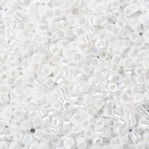 Perles Miyuki Delicas 11/0 - Tube de 7 g - Color DB-201 opaque luster - Créalia