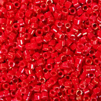 Perles Miyuki Delicas 11/0 - Tube de 7 g - Color DB-214 opaque luster rainbow - Créalia