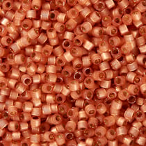 Perles Miyuki Delicas 11/0 - Tube de 7 g - Color DB-2172 duracoat silver lined mat dyed - Créalia