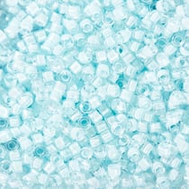 Perles Miyuki Delicas 11/0 - Tube de 7 g - Color DB-78 inside  Color lined rainbow - Créalia