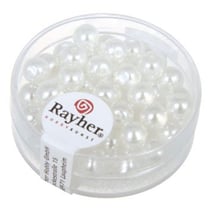 Perles Renaissance Blanc 6Mm 45 Pcs