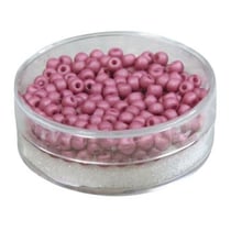 Perles de rocaille 4mm - bordeaux