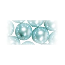 Perles verre Renaissance - turquoise 4mm