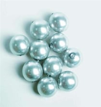 Renaissance 6Mm Gris Perles Verre Renaissance 6Mm