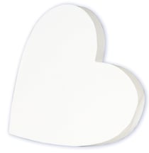 Mini Coeur plein 'Decopatch' 12x12 cm
