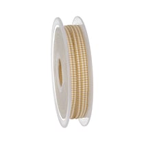 Ruban Petit Vichy 5mm Beige