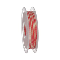 Ruban Petit Vichy 5 mm Rouge