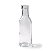 Vase bouteille - carré - 15 cm
