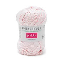 Phil Coton 3 Rosée - Phildar - Pelote de fil à tricoter
