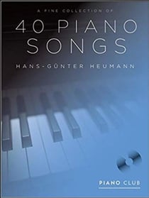 HANS-GUNTER HEUMANN : PIANO CLUB: A FINE SELECTION OF 40 PIANO SONGS - PIANO - RECUEIL + CD