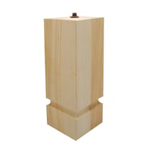 Pied de lampe carré