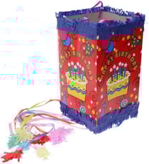 Piñata mixte - Happy Birthday