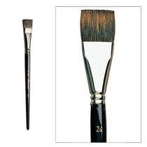 Pinceau aquarelle Petit-Gris plat n°24