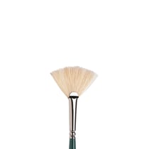 Pinceau Huile en soies de porc Winton - Éventail manche long - N° 1