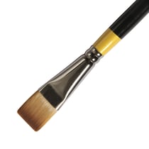 Pinceau plat court System 3 - 3/4" - série 55  - Daler Rowney