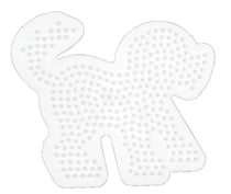 Plaque chien pour perles Hama - 5 mm