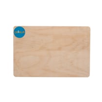 Lot de 3 Plaques rectangulaires en bois - Créalia