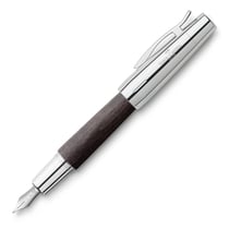 Stylo plume - E-motion poirier nuit - Pointe moyenne - Faber Castell