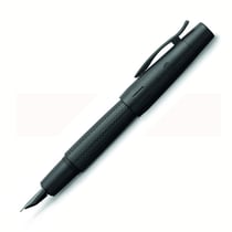 Stylo plume - E-Motion pure black - Plume moyenne - Faber Castell