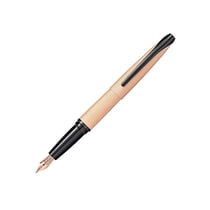 Stylo plume - Noir - ATX Diamant or brossé - Plume moyenne - Cross