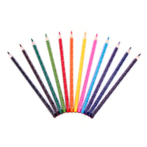 Crayola - Maxi crayons de couleur - Mine solide et facile à attraper - Pour  enfants à partir de 12 mois jaune - Crayola