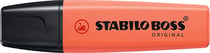 Lot de 4 surligneurs pointe large - STABILO - Couleurs assorties - BOSS ORIGINAL Pastel