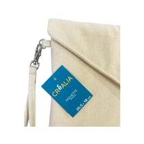 Pochette 26,5 x 18 cm Créalia - Beige