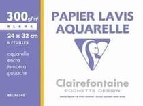 Clairefontaine 94044C Étui Manga et Multi-techniques - 40 Feuilles Papier  Dessin Blanc Extra Lisse A4 21x29,7 cm 200g - Papier Uni - Idéal pour le