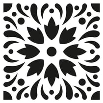 Pochoir - Carreau de ciment 4 - 15x15 cm - Artemio