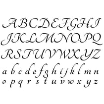 Pochoir Alphabet - 21x30cm