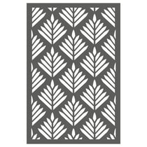 Pochoir fond feuillage - 10 x 15 cm