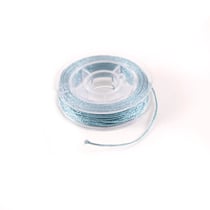 Cordon pailleté tissé 1 mm x 10 m Créalia - Bleu