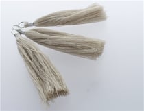 Lots de 3 Pompons fil 90 mm - beige