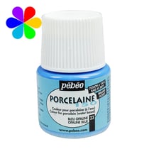 Peinture porcelaine Pébéo Porcelaine 150 - Bleu opaline 23 - 45 ml