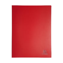 Porte-vues A4 - 20 vues - Polypro - Exacompta - Rouge