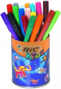 Pot 36 feutres Bic Kids Visa