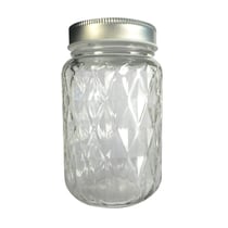 Pot en verre - Diamant - 473 ml