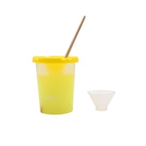 Pot à pinceaux et couvercle refermable Créalia