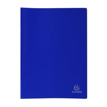 Protège-documents - 21x29,7 cm - 40 vues - Bleu Foncé - Exacompta
