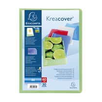 Protège-documents - 21x29,7 cm - 40 vues - Chromaline - Vert Clair - Exacompta