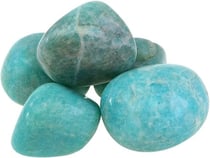Pierres Roulées - Amazonite du Perou - Sachet 500 grs